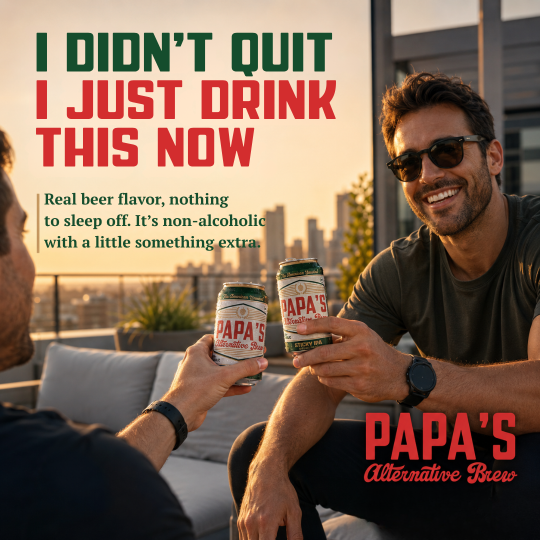 TryPapas Facebook ad: Who's Your Papa?