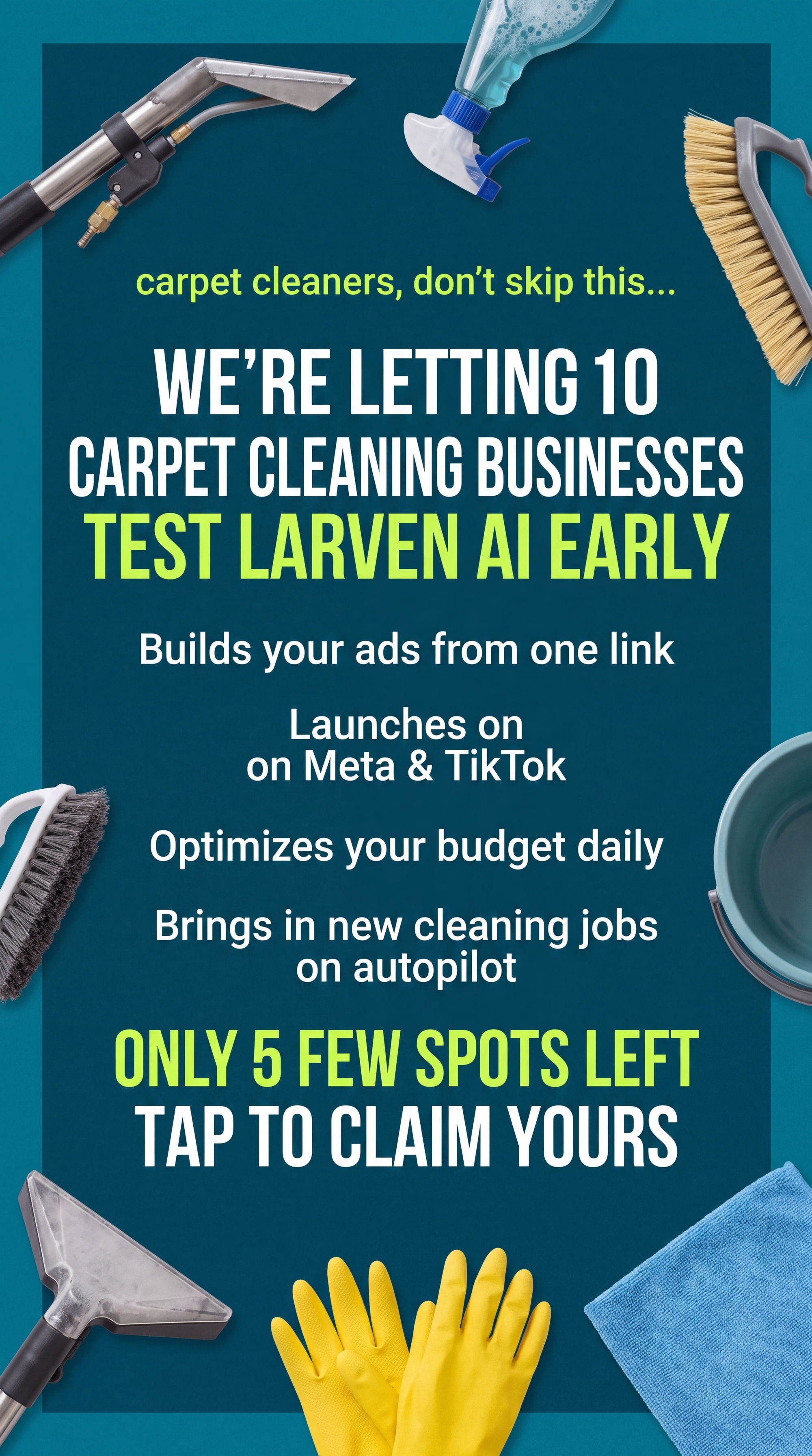 Larven AI Facebook ad