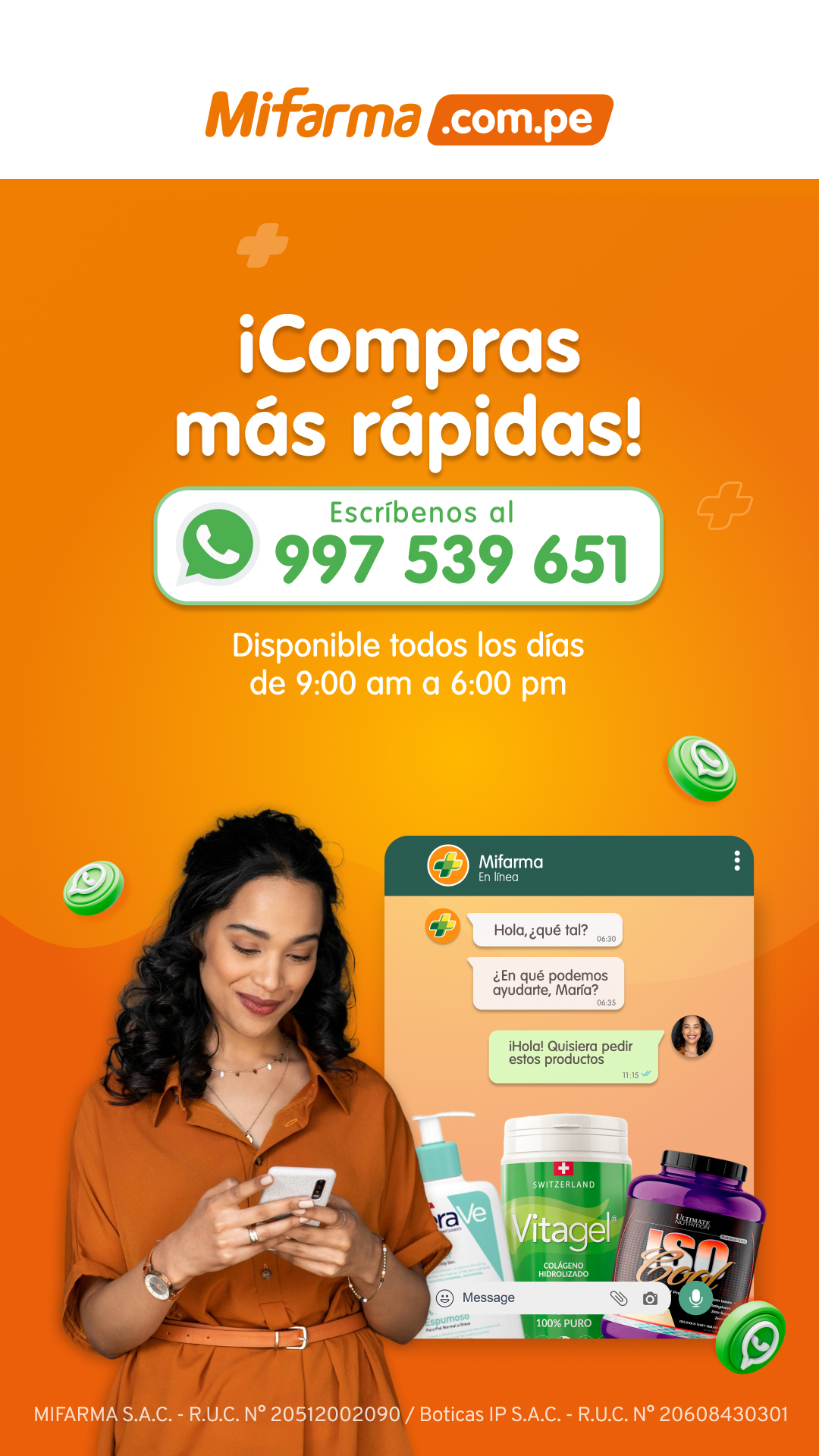 Mifarma Perú Facebook ad