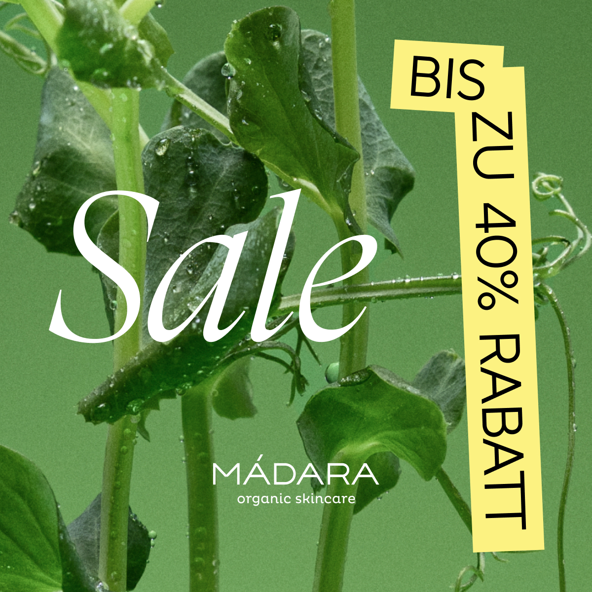 Mádara Organic Skincare Facebook ad