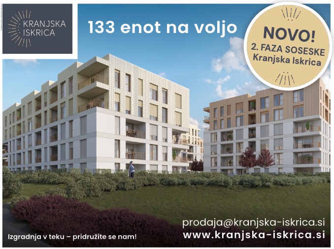 Kranjska iskrica Facebook ad: prodaja 2. faze Kranjske iskrice