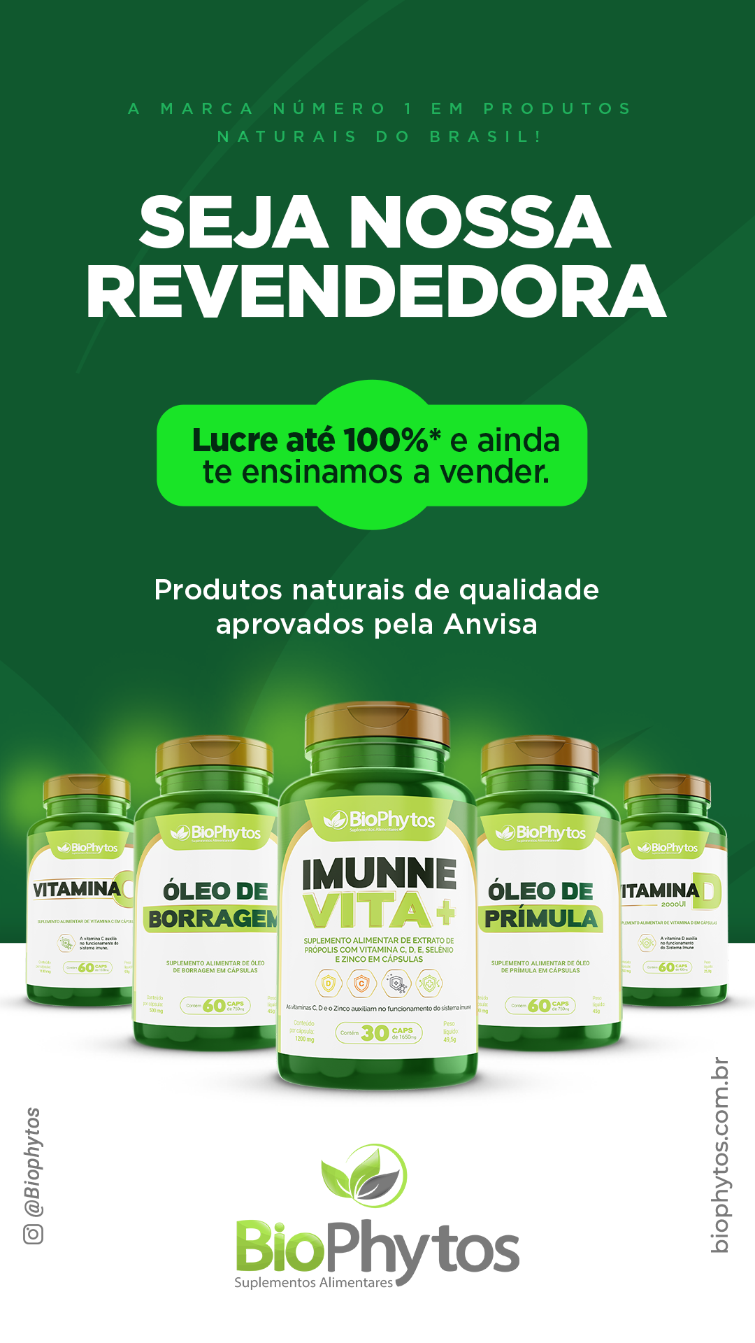 Biophytos Saúde Facebook ad from Feb 17, 2025