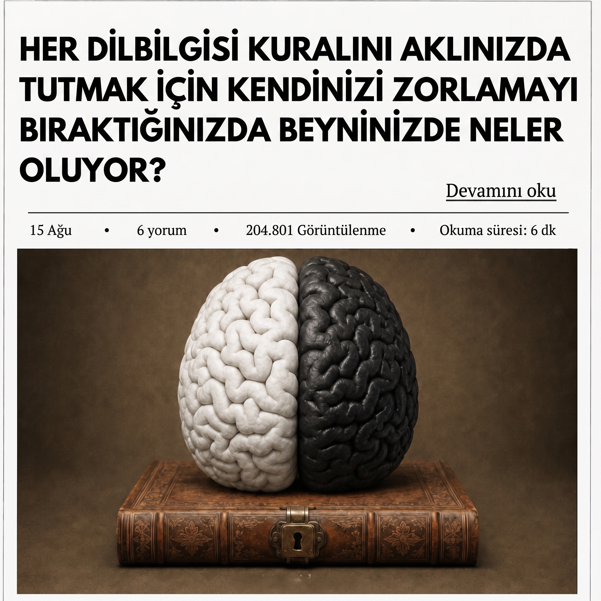 The Brain Insider Facebook ad