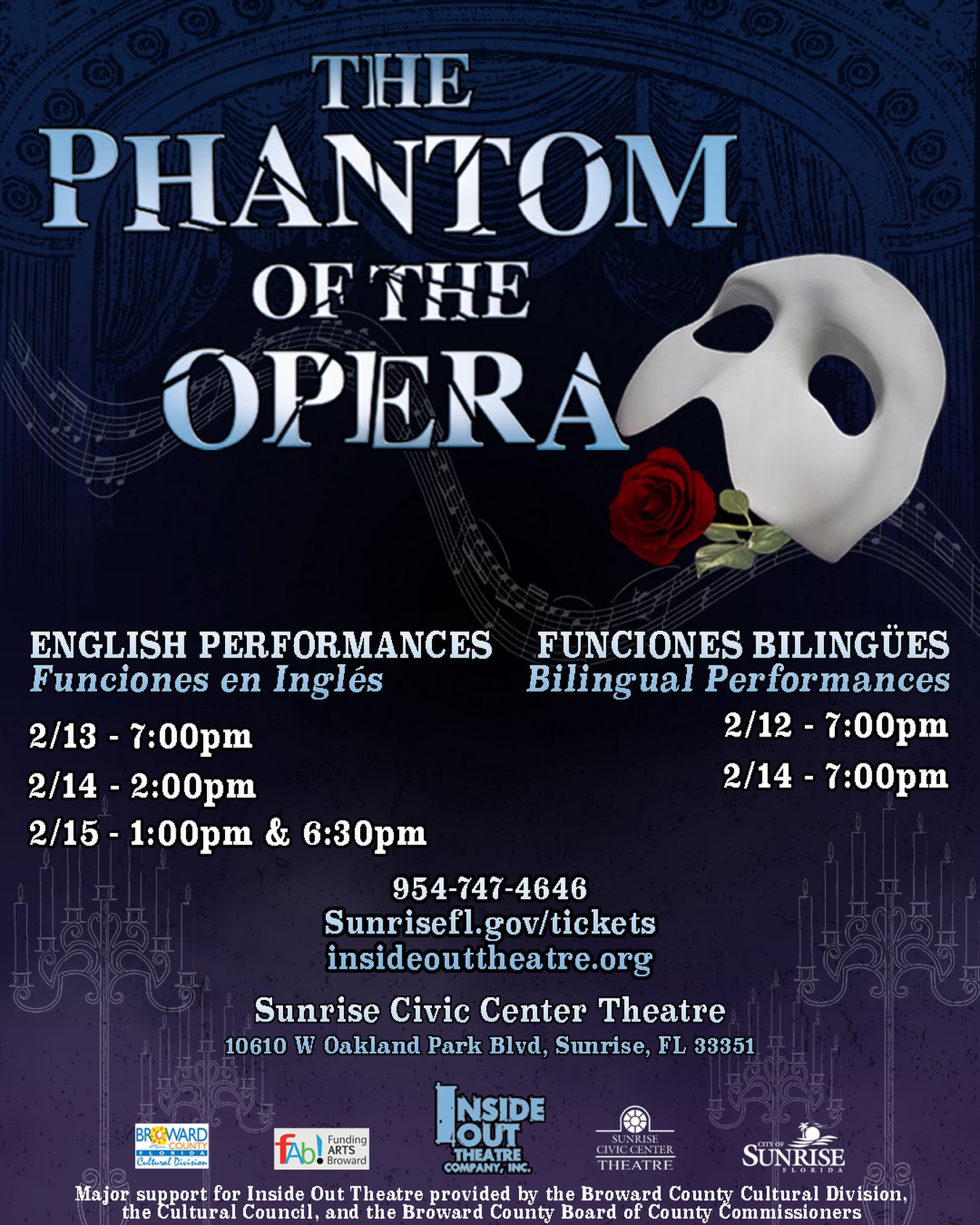 Inside Out Theatre Company Facebook ad: Inside Out Theatre Company, Inc., Building Character…