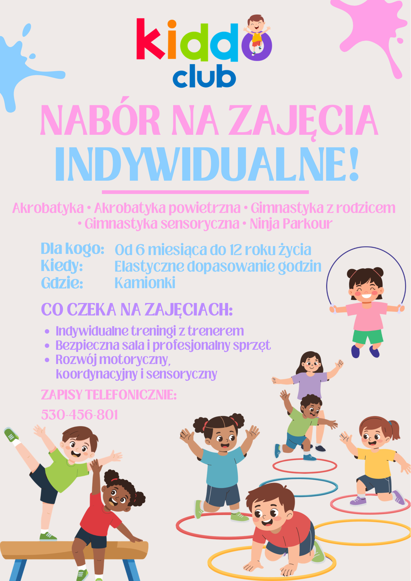 Kiddo Club Facebook ad: Zadbaj o rozwój swojego dziecka