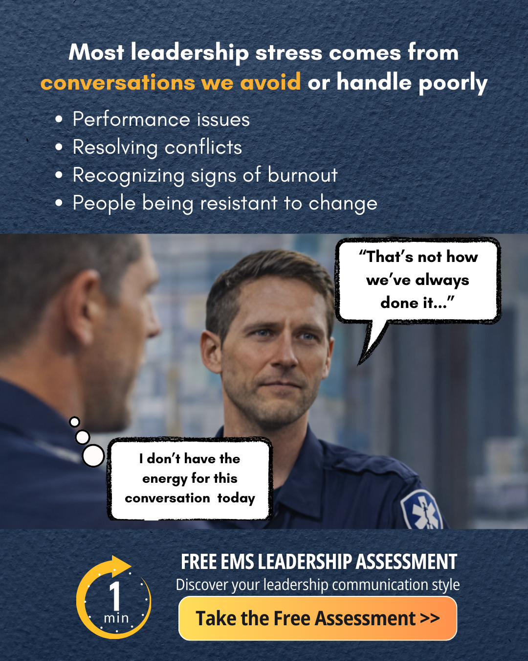EMS Leadership Academy Facebook ad