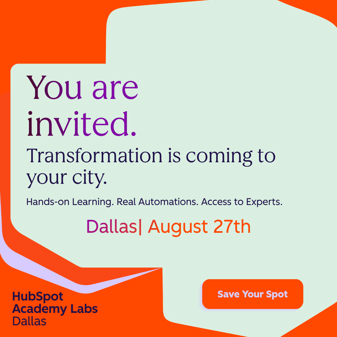 HubSpot Facebook ad