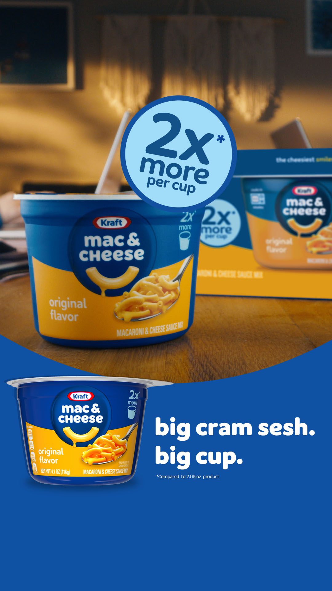 Kraft Mac & Cheese Facebook ad from Jan 5, 2026