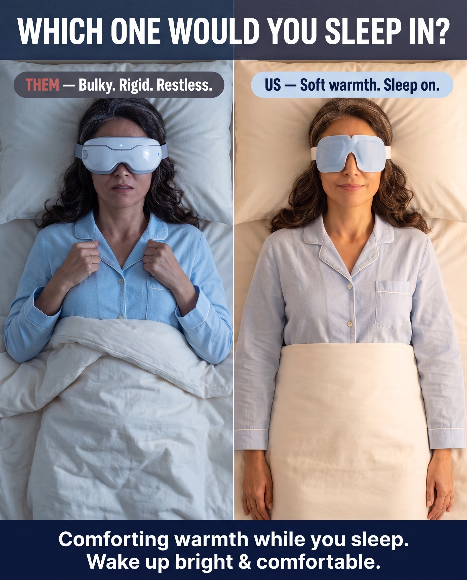 Novlora Facebook ad: Which one would you sleep in?