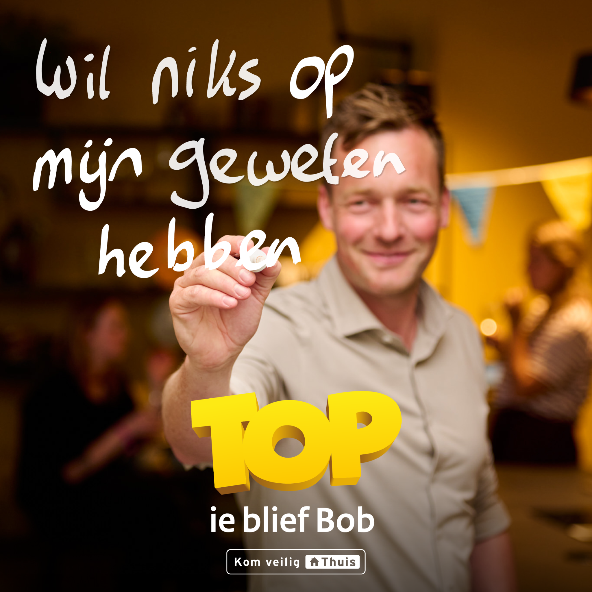 Samen richting nul verkeersslachtoffers Facebook ad: Veilig rijden doe je niet alleen voor jezelf.