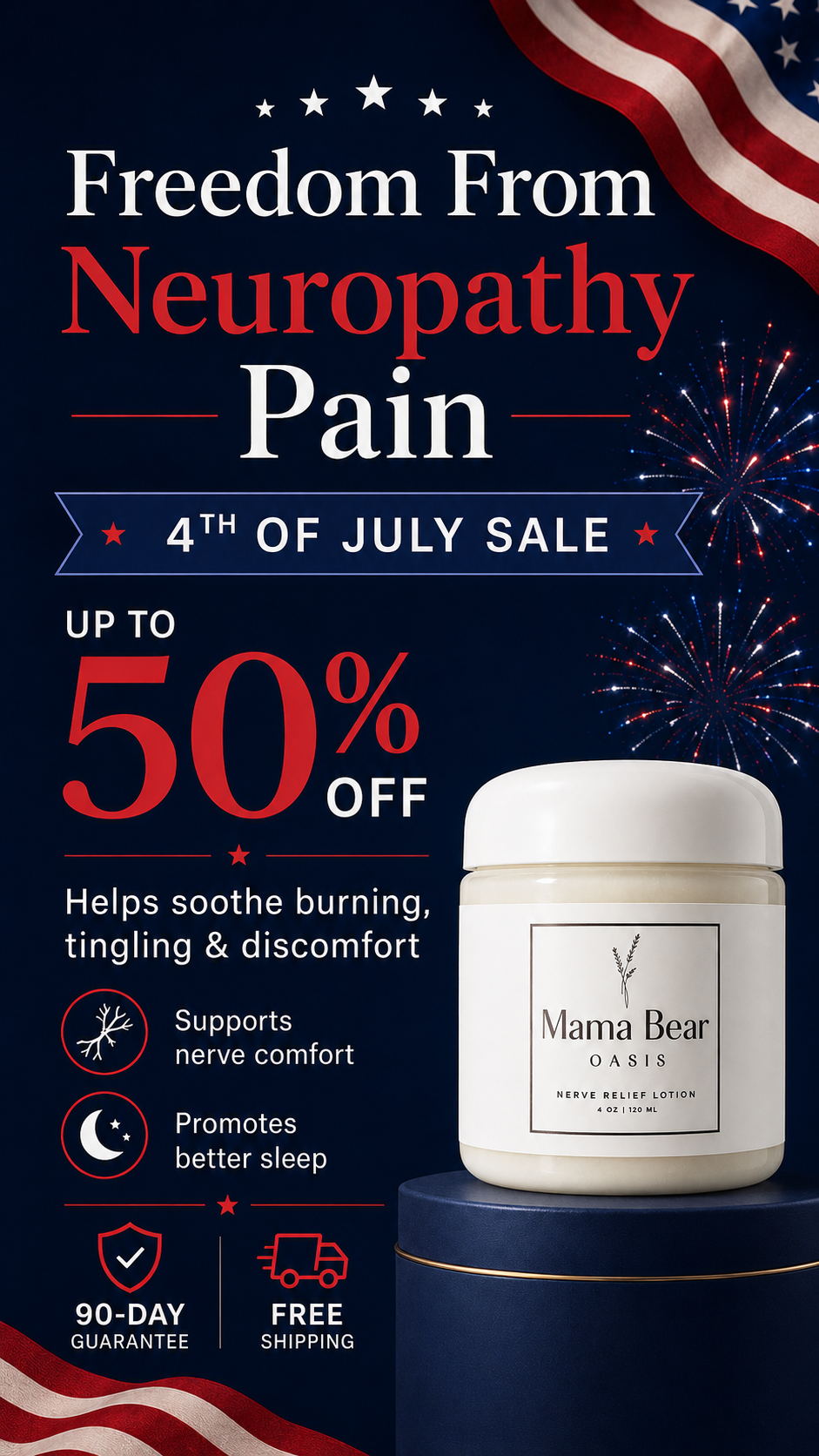 Mama Bear Oasis Facebook ad