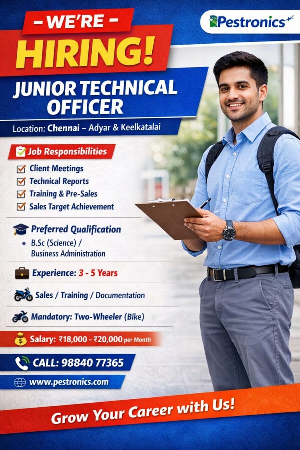 Pestronics services pvt ltd Facebook ad
