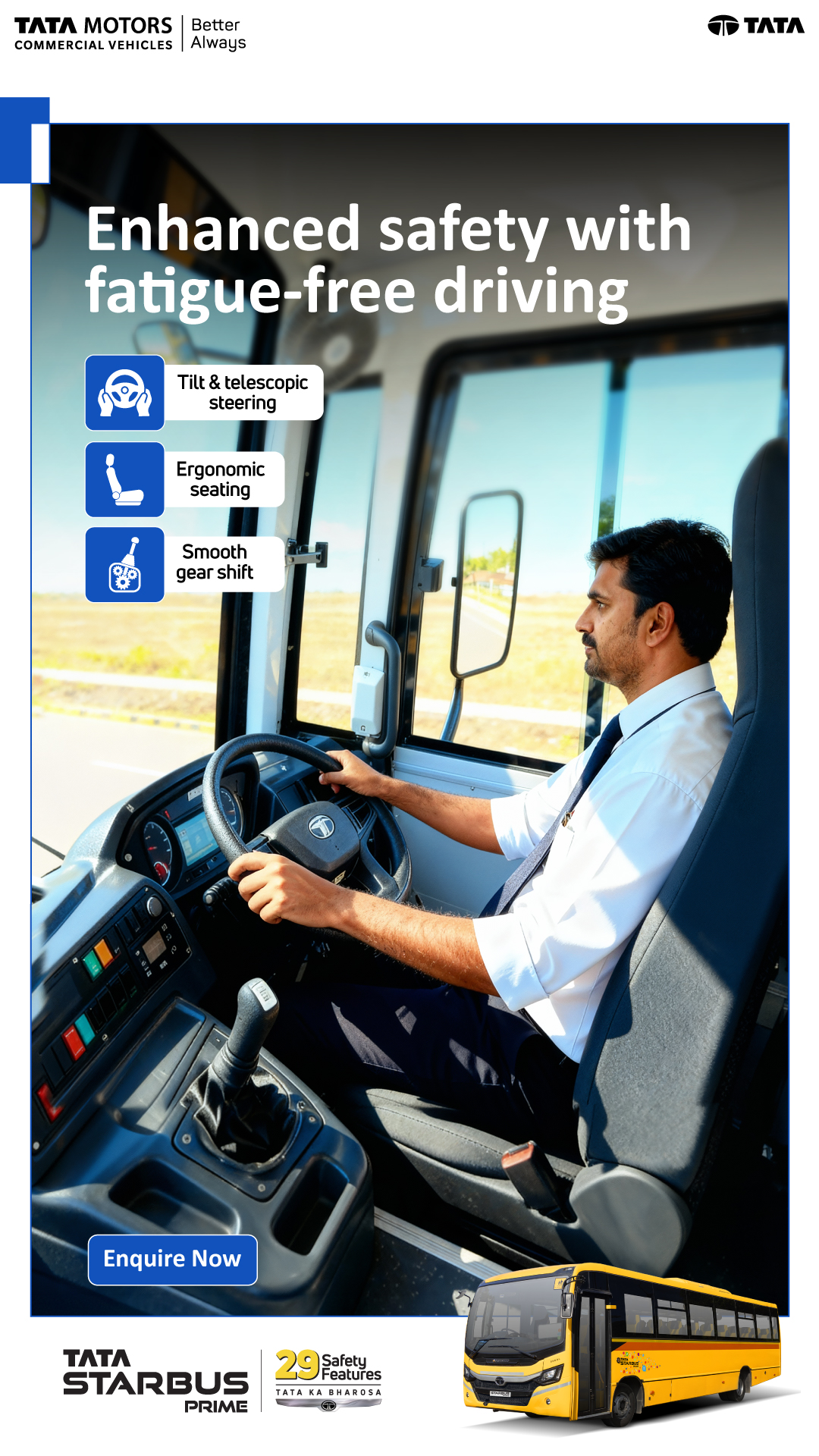 Tata Motors Buses and Vans Facebook ad