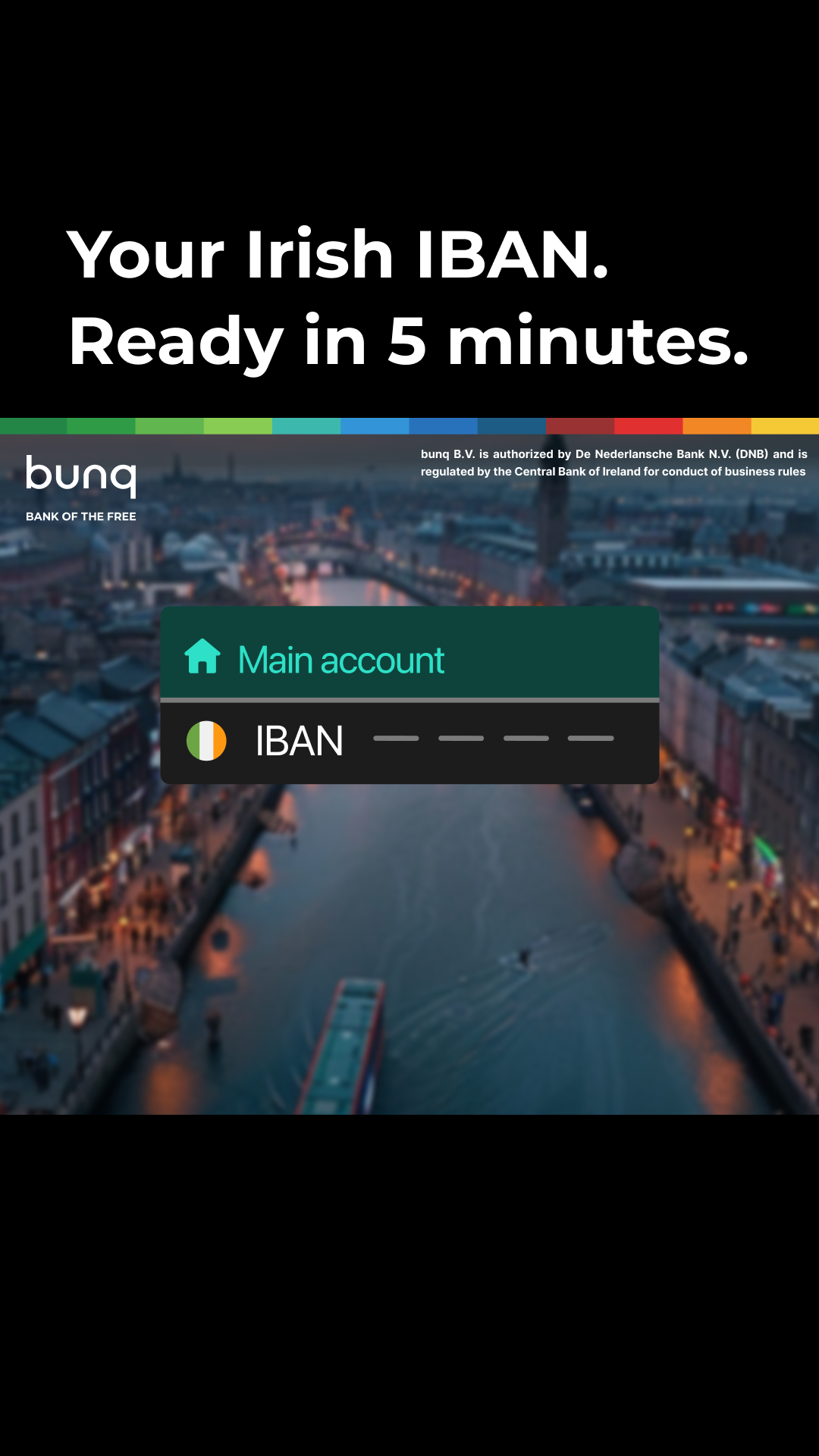 bunq Facebook ad