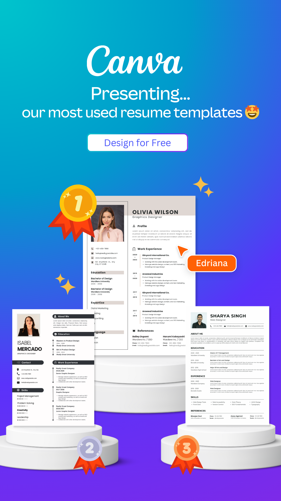 Canva Facebook ad