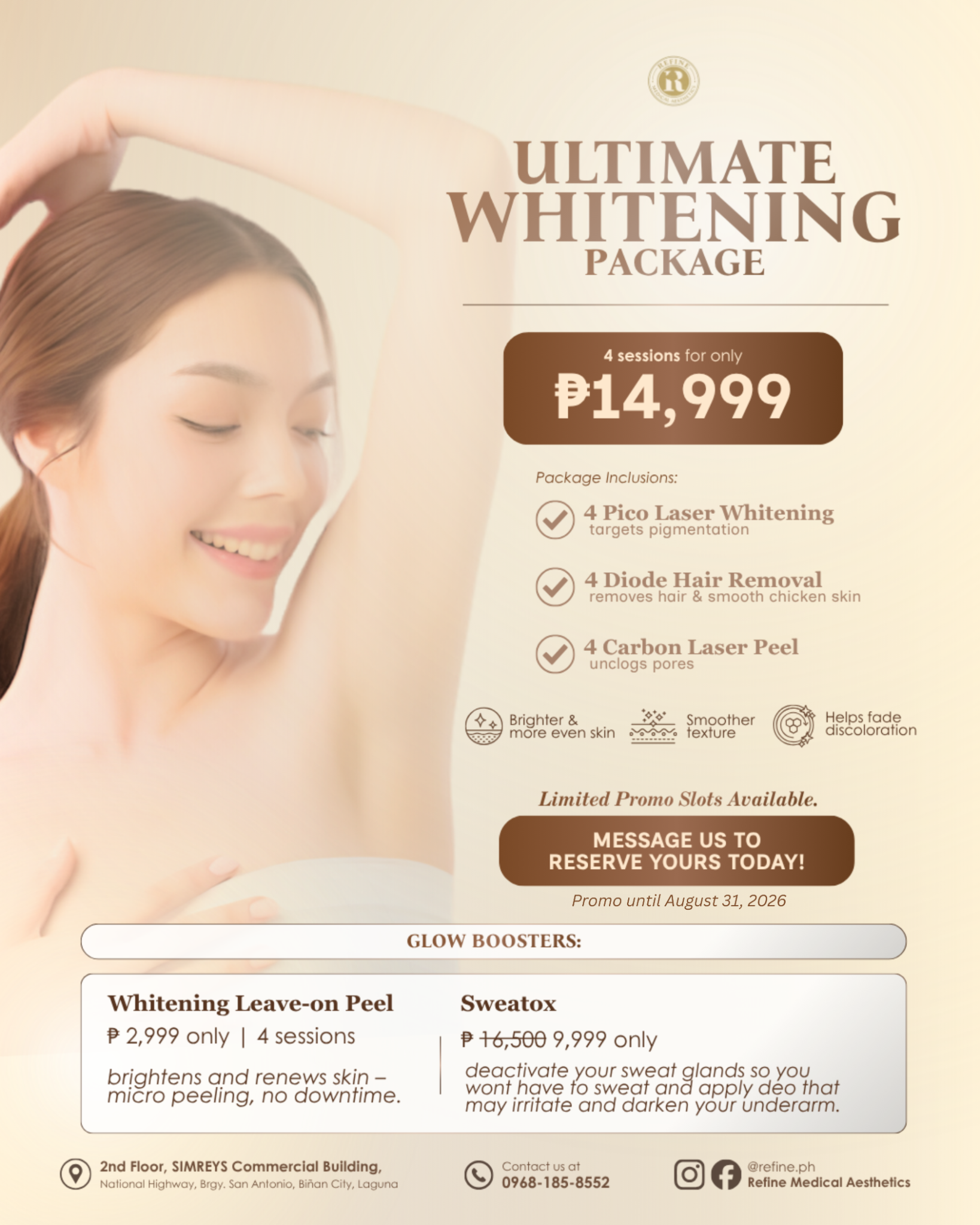 Refine Medical Aesthetics Facebook ad