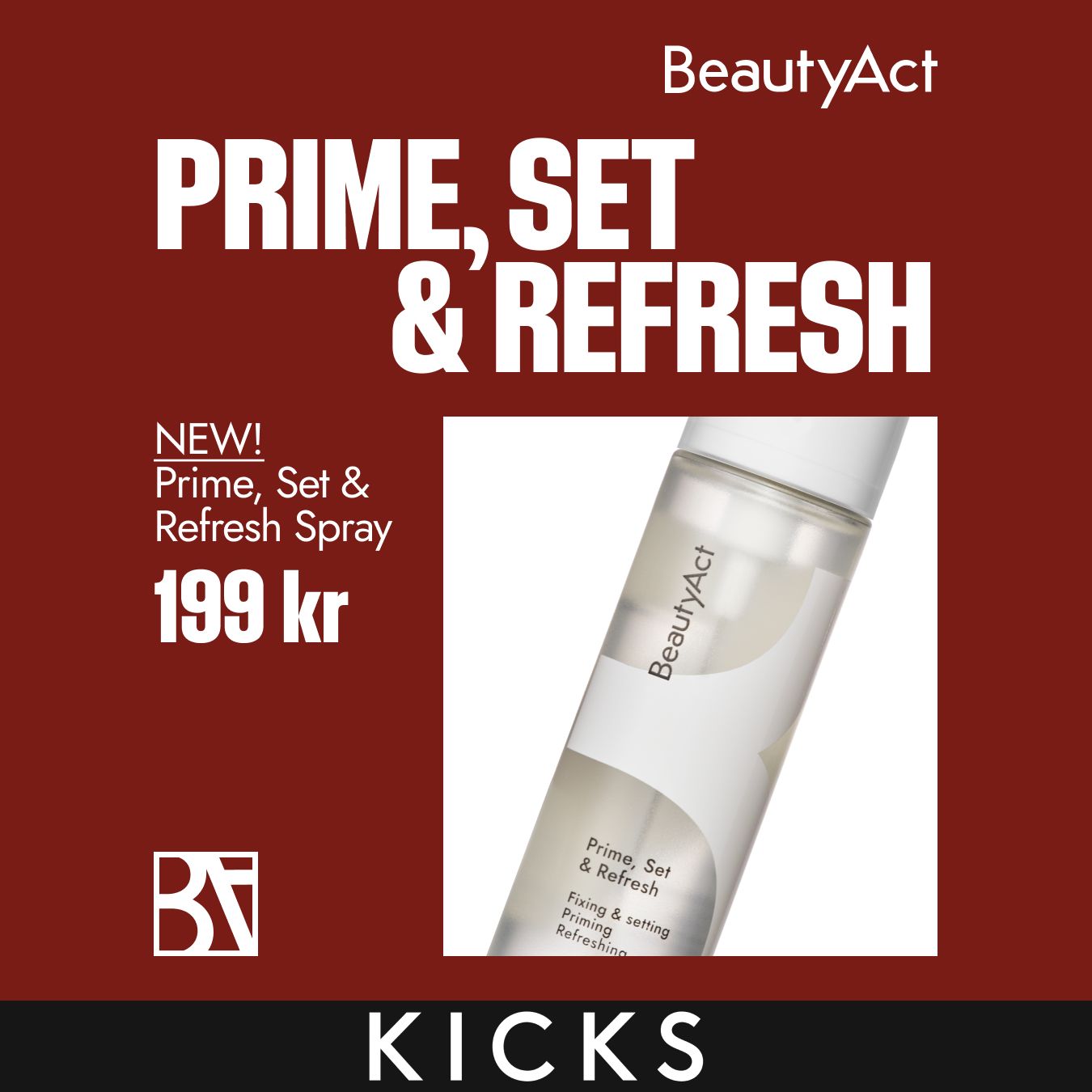 KICKS Facebook ad