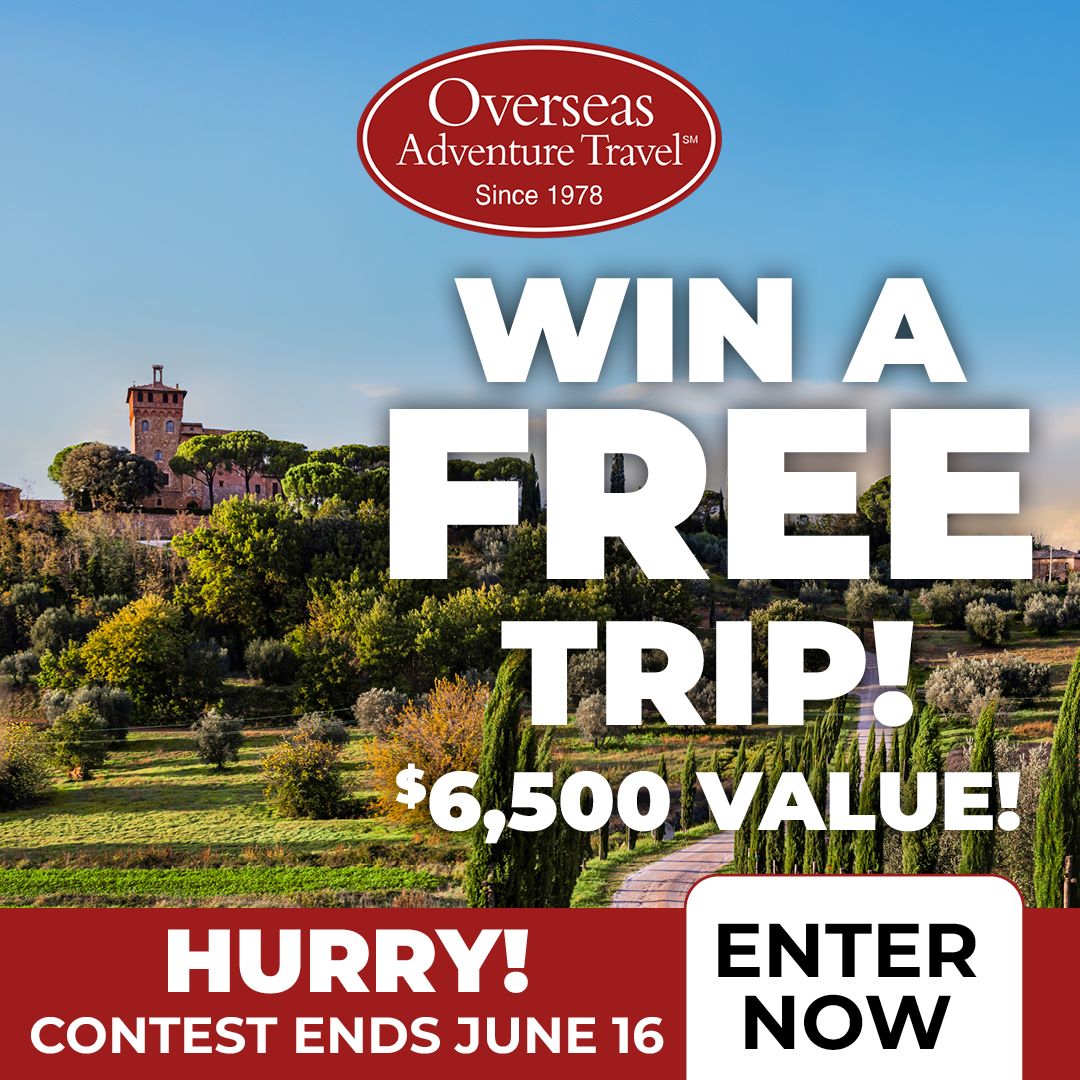 Overseas Adventure Travel Facebook ad