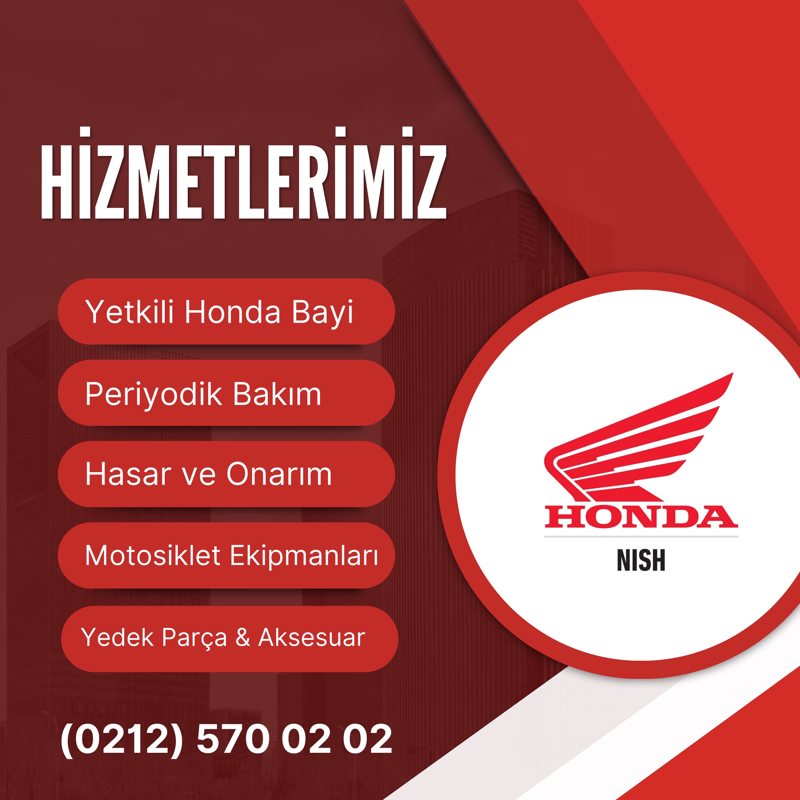 nishmotor Facebook ad: Nish Motor Honda, 570m² showroom ve 1200m² servis…