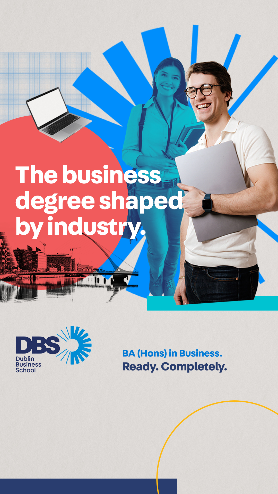 Dublin Business School Facebook ad from Jun 30, 2026