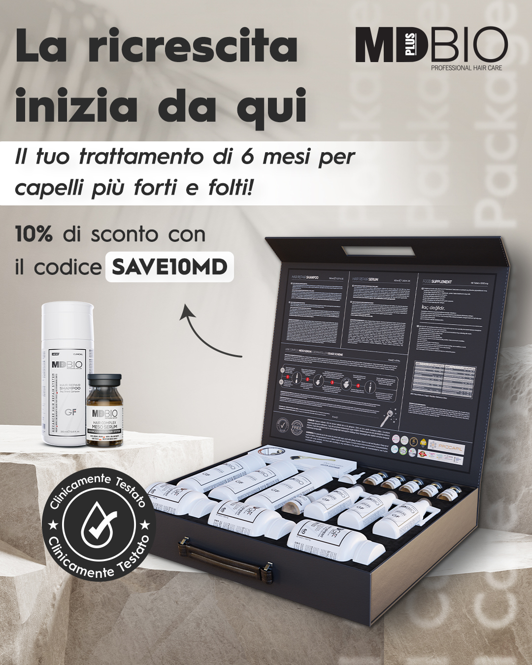 MD Plus Bio Professional Hair Care Facebook ad