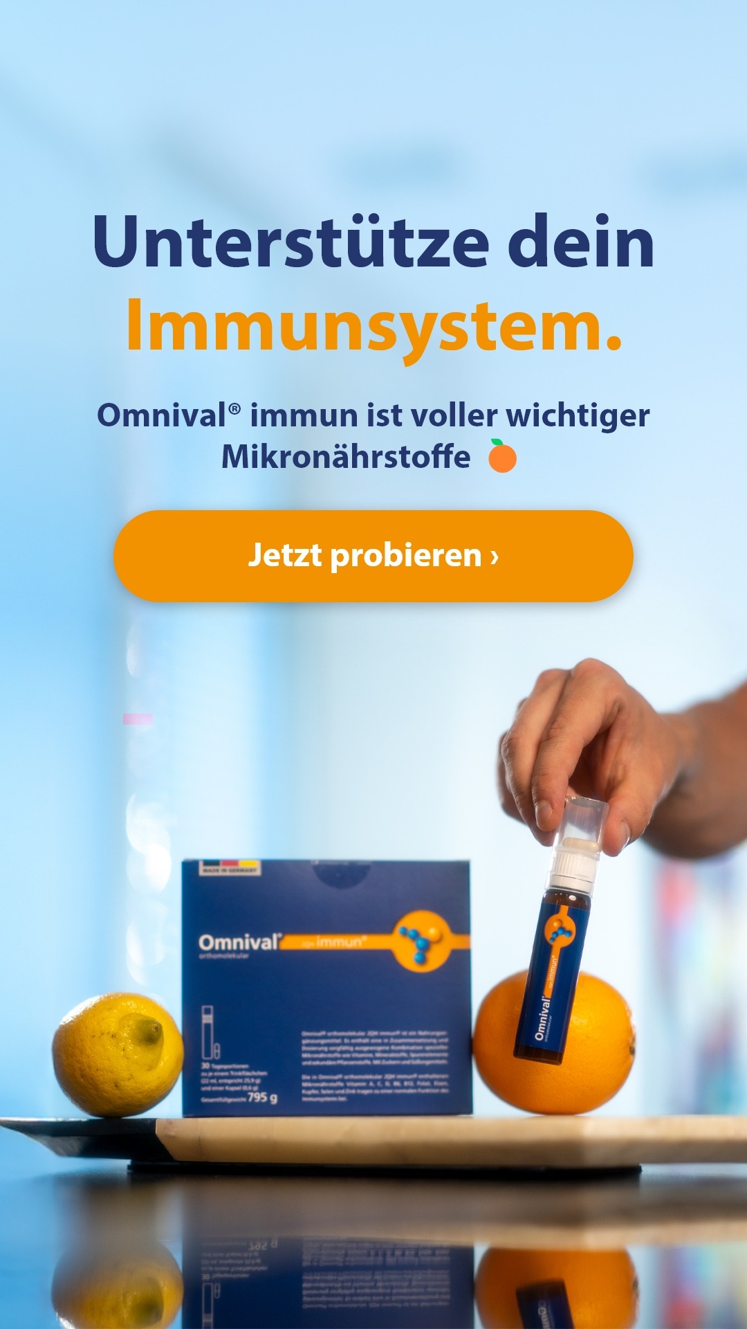 Omnival Facebook ad from Nov 6, 2024