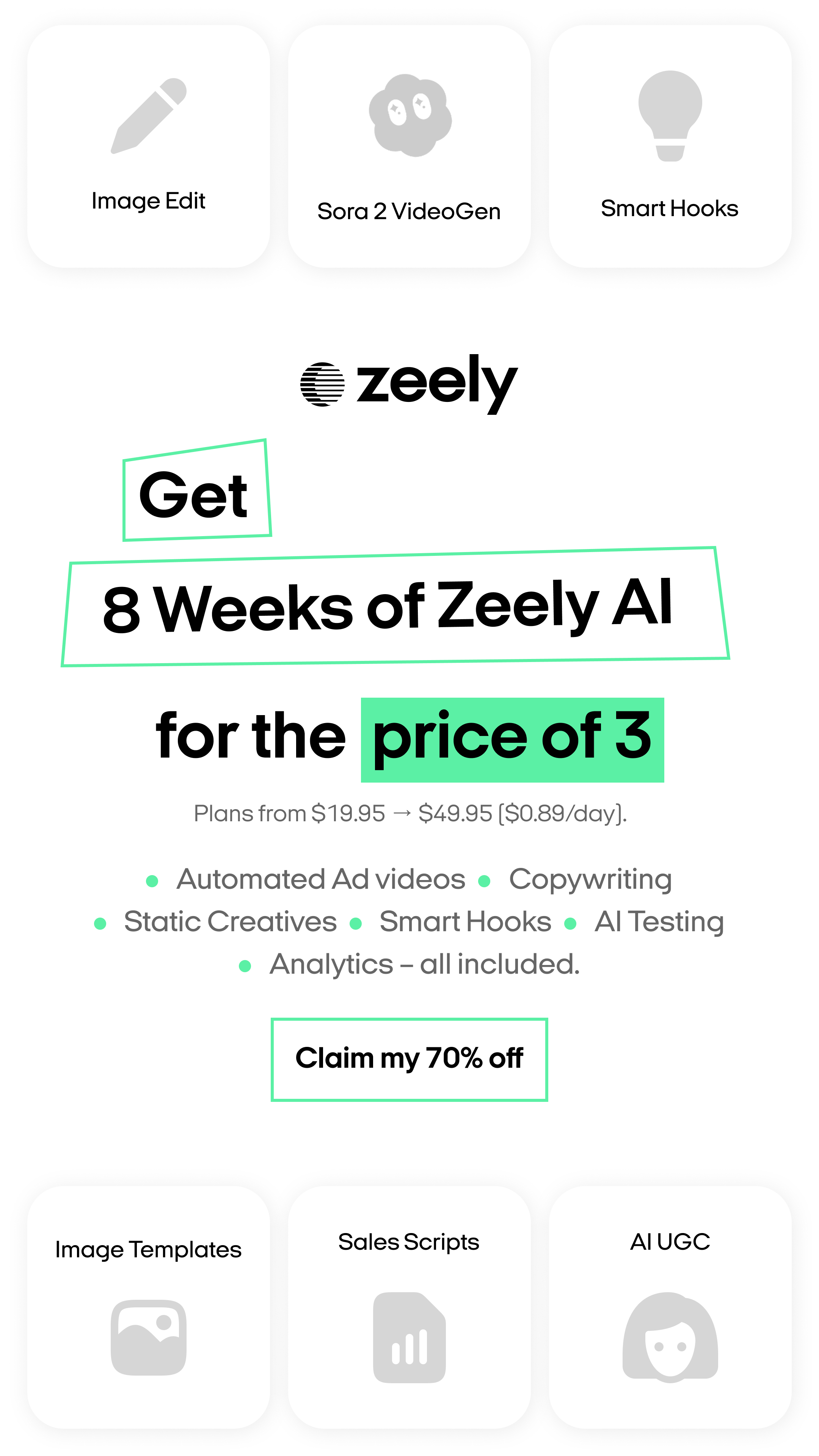 Zeely Facebook ad