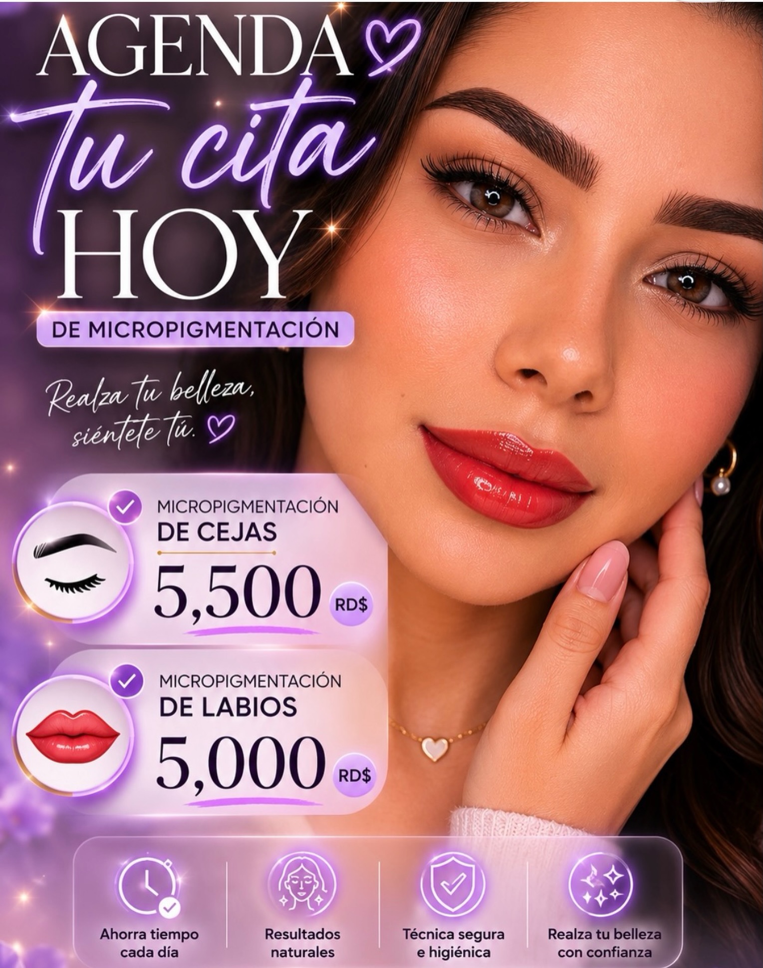 brow.lipsstudio Facebook ad: AGENDA TU CITA HOY