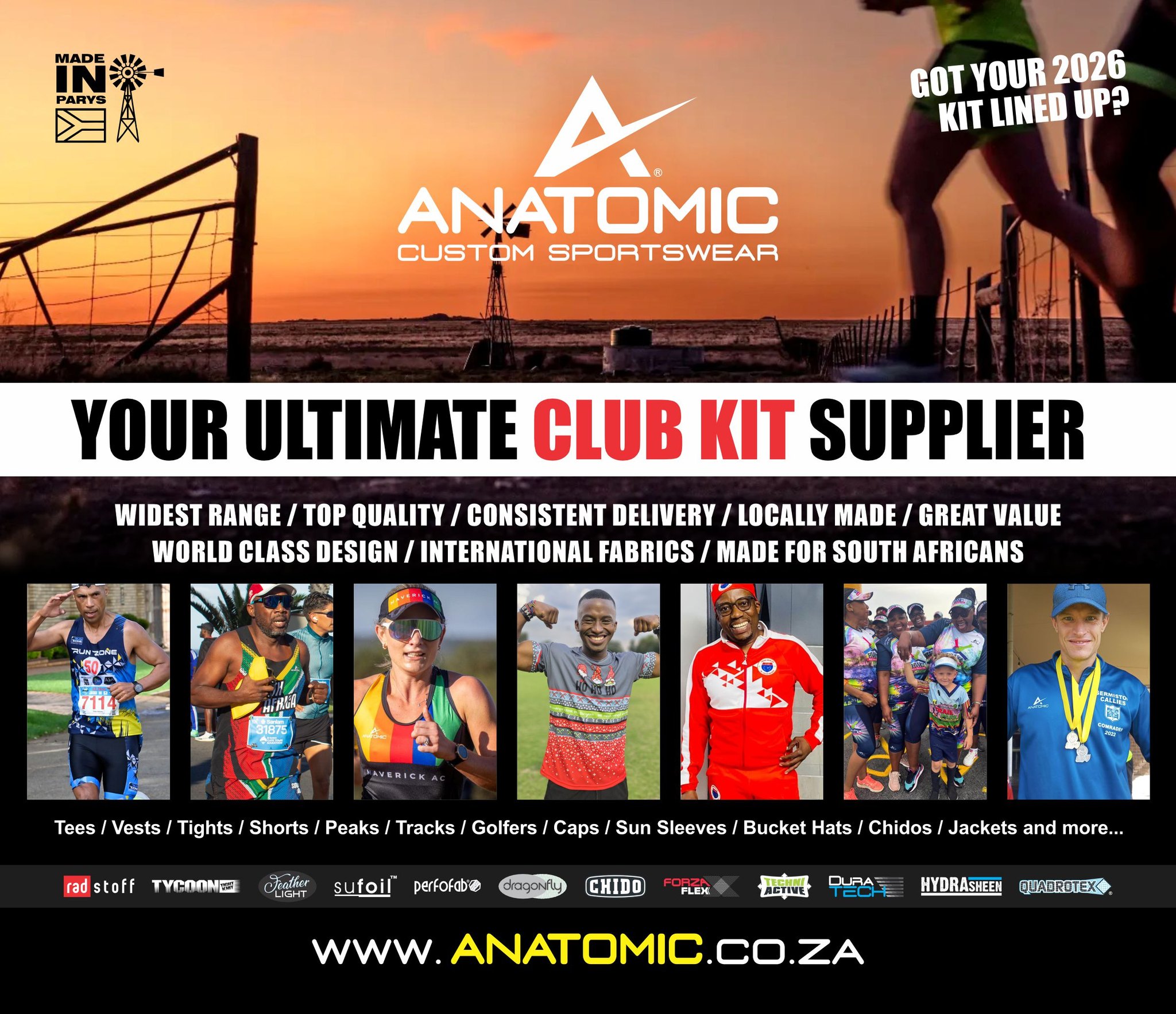Anatomic Sportswear Facebook ad: Custom Quotation Page NEW
