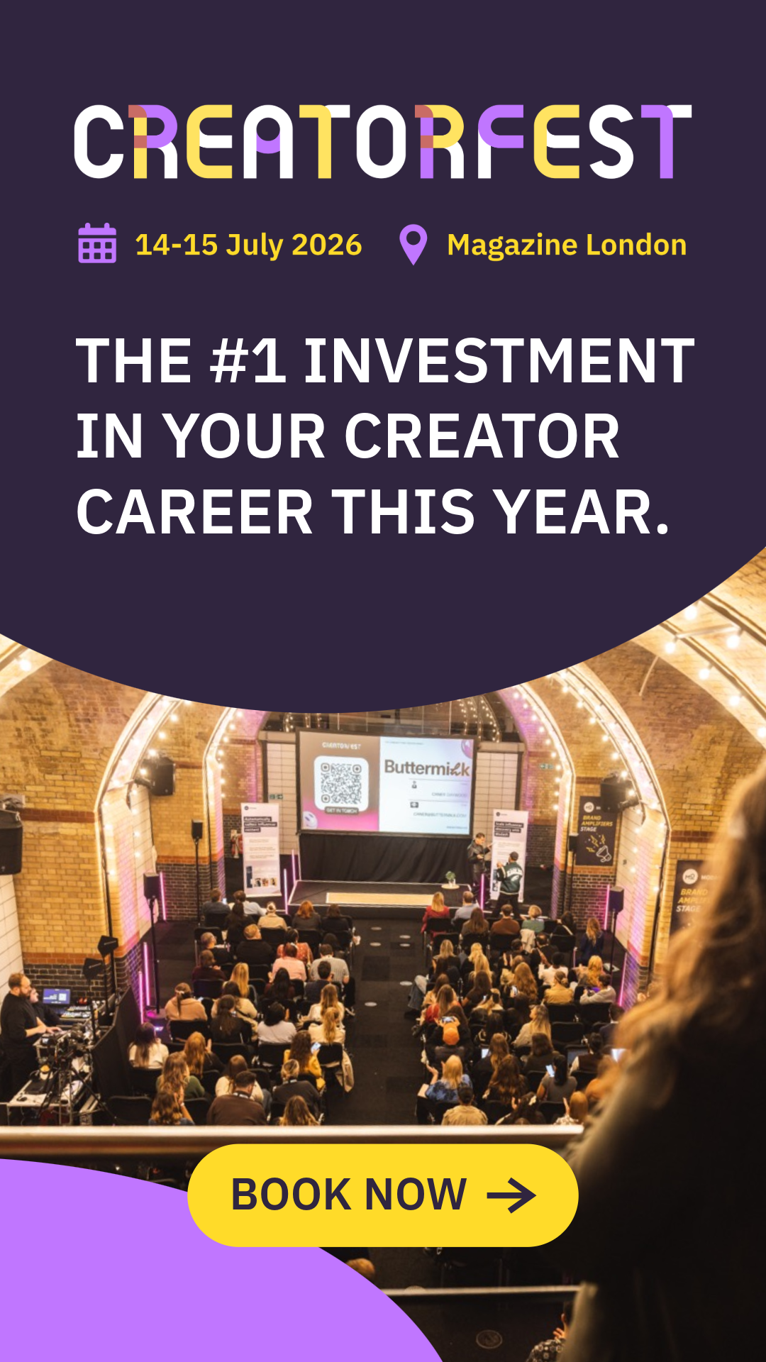 CreatorFest Facebook ad