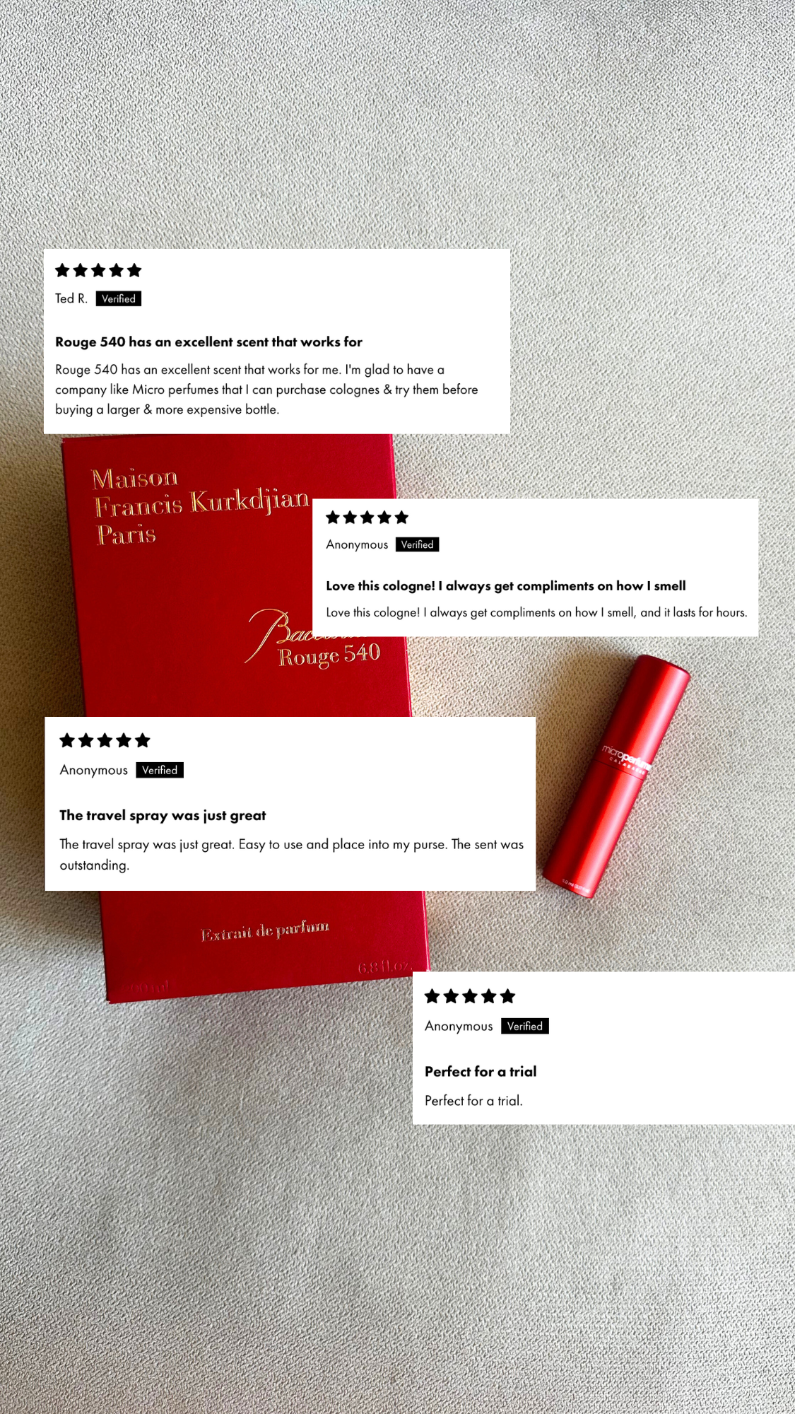 MicroPerfumes Facebook ad
