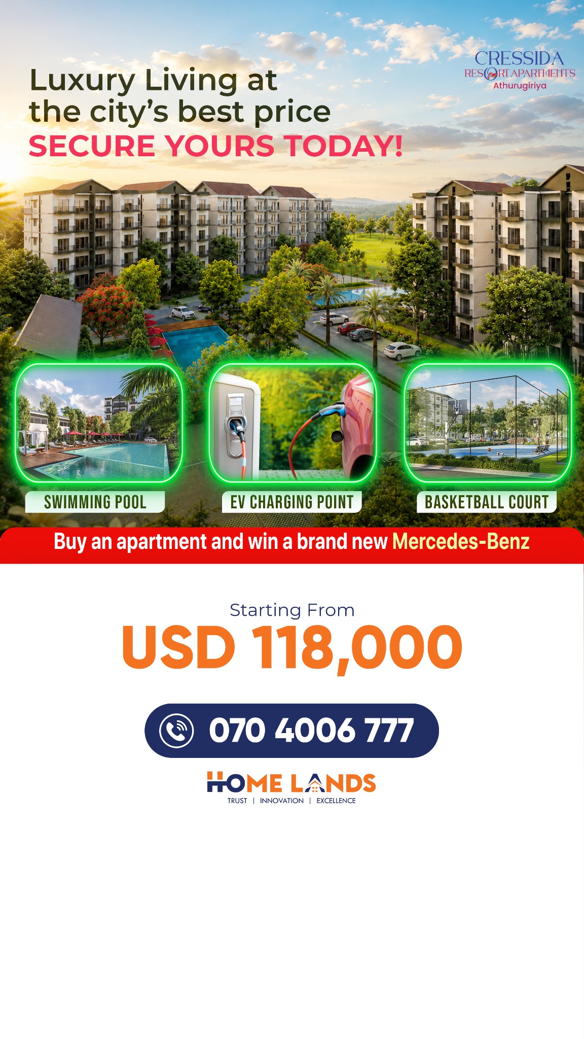 Home Lands Skyline Private Limited Facebook ad