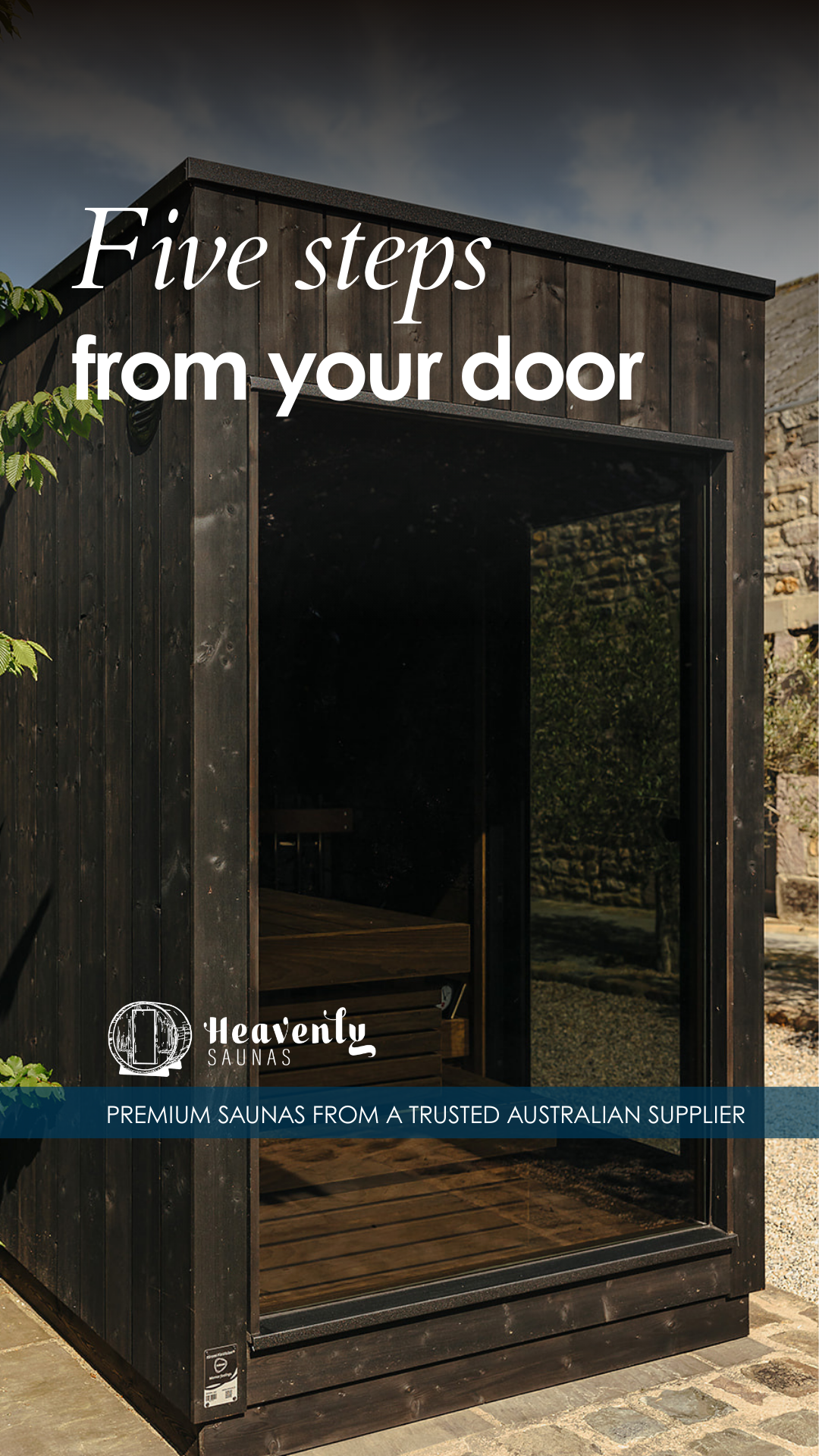 Heavenly Saunas Australia Facebook ad