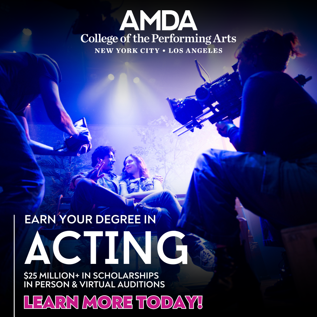 AMDA College Facebook ad: Train for the Spotlight