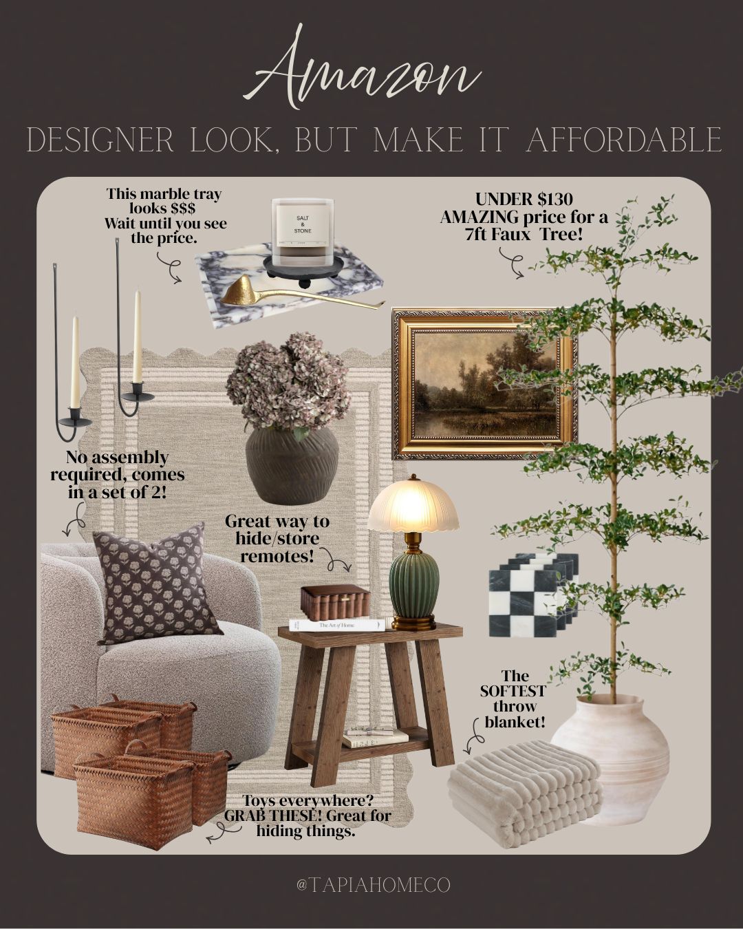 Tapia Home Co. Facebook ad