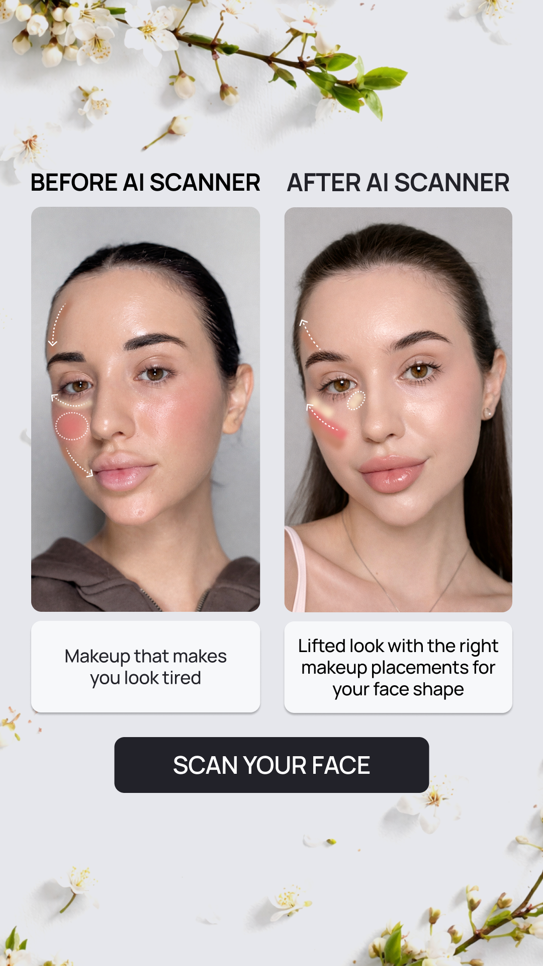 Beauty Transformation Program Facebook ad