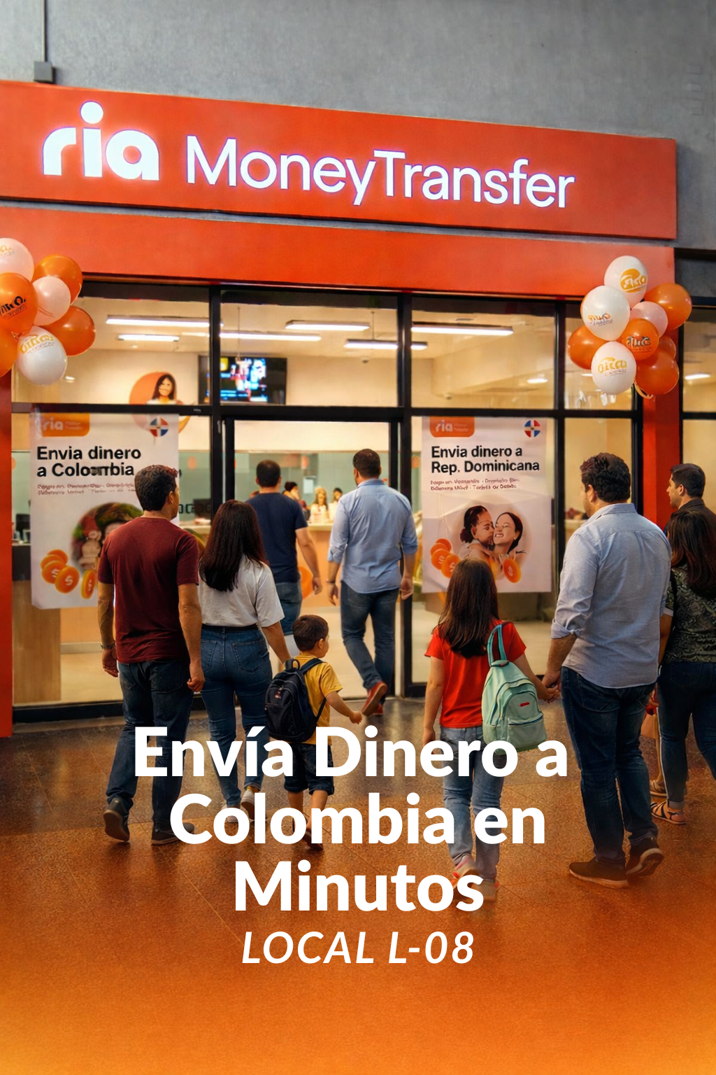 Ria Money Transfer Facebook ad