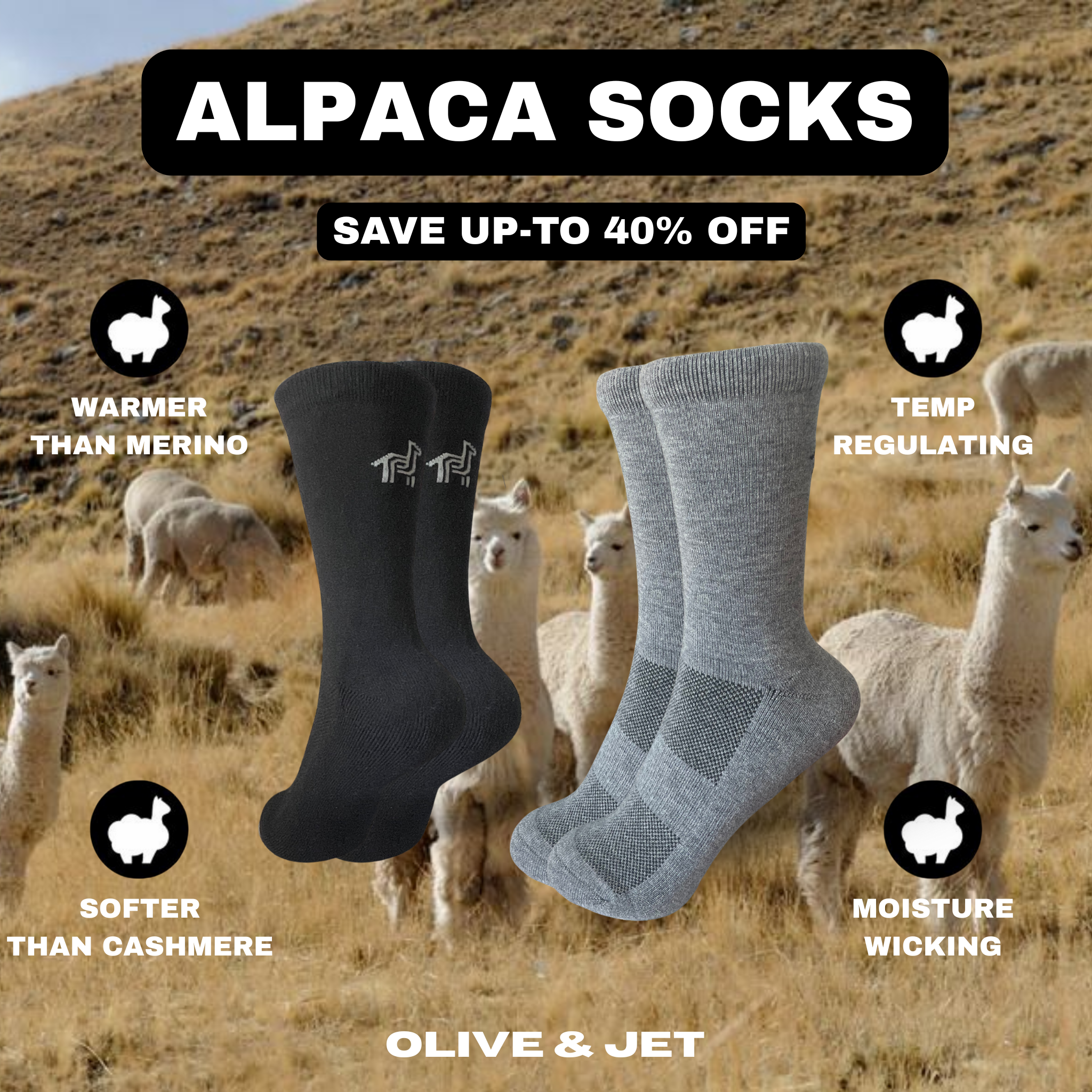 Olive & Jet Facebook ad