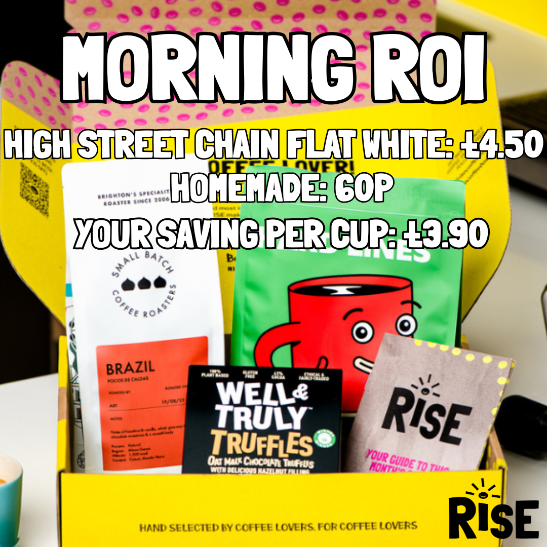 Rise Coffee Box Facebook ad