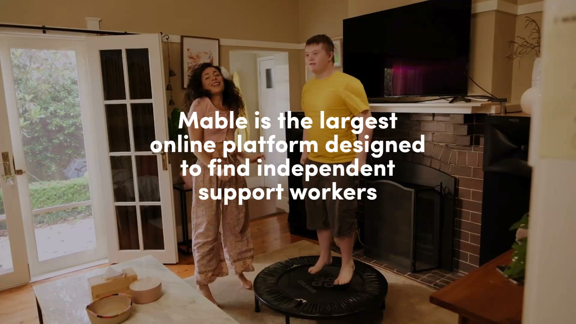 Mable Facebook ad: Find support that fits your child's needs