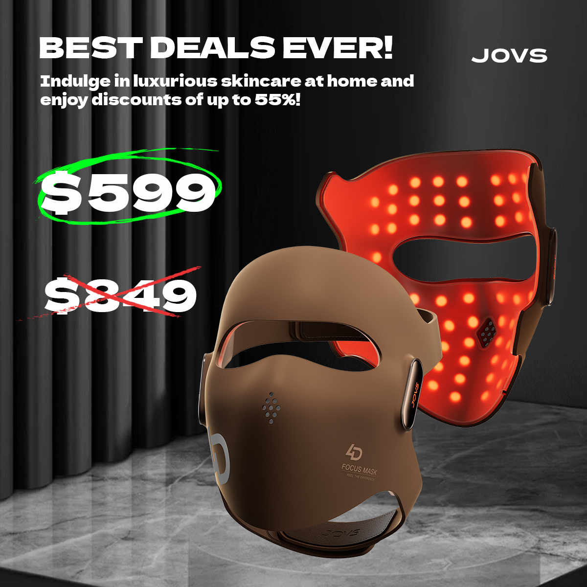 JOVS Facebook ad