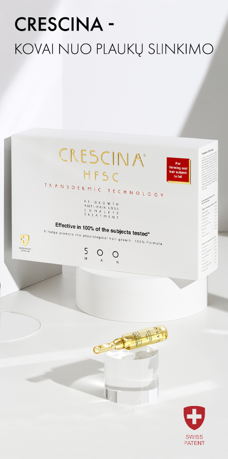 Crescina Fillerina Lietuva Facebook ad
