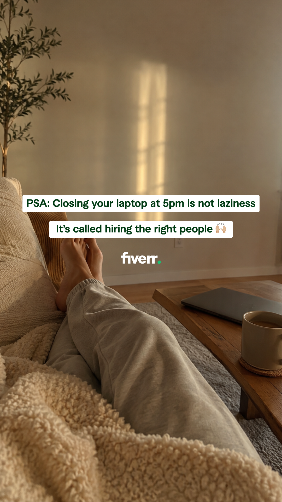 Fiverr Facebook ad