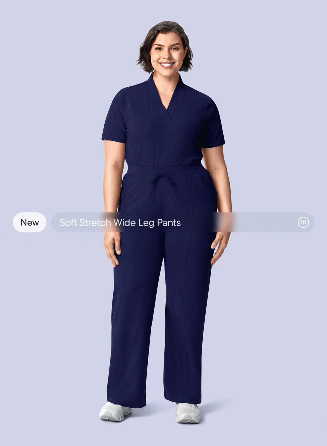 Mandala Scrubs Facebook ad: Pants for $34.99