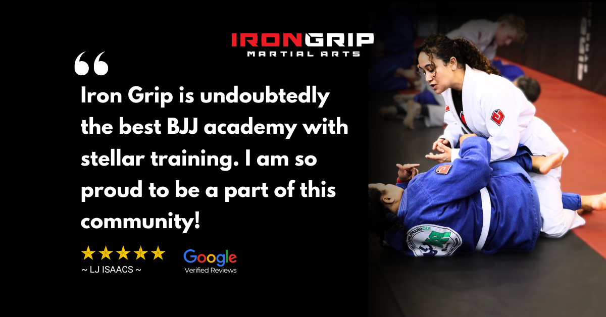 Iron Grip Martial Arts Academy Facebook ad