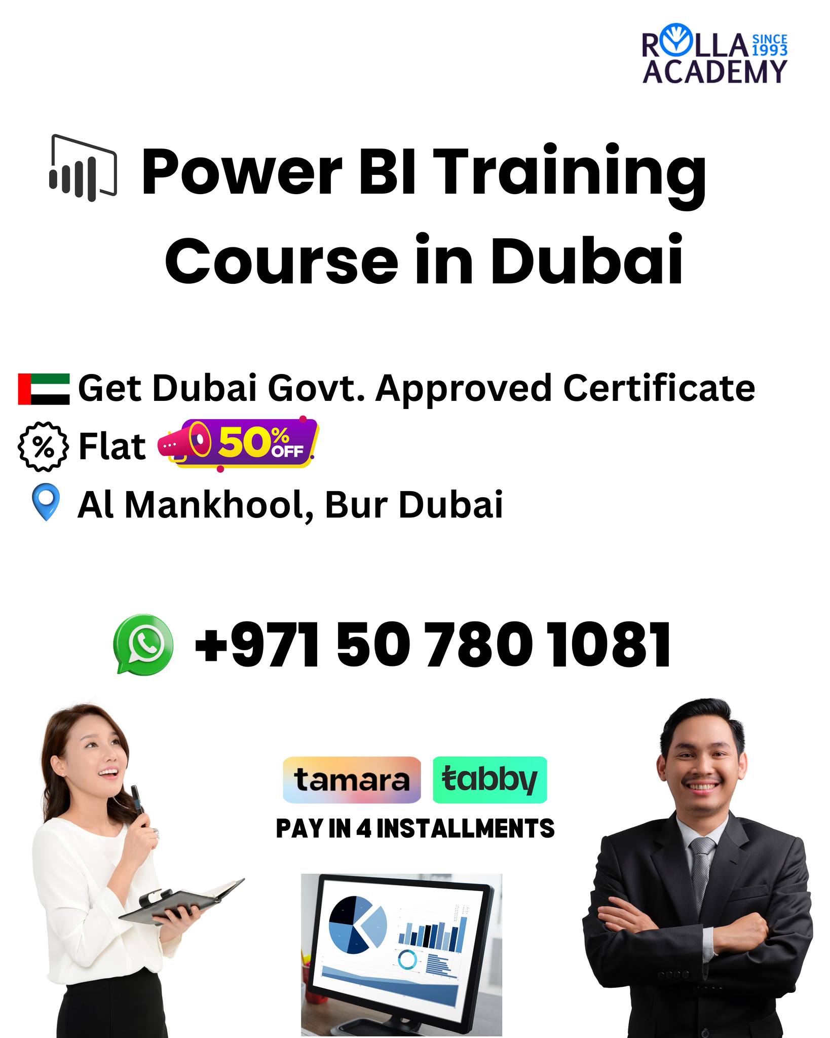 Rolla Academy Dubai Facebook ad