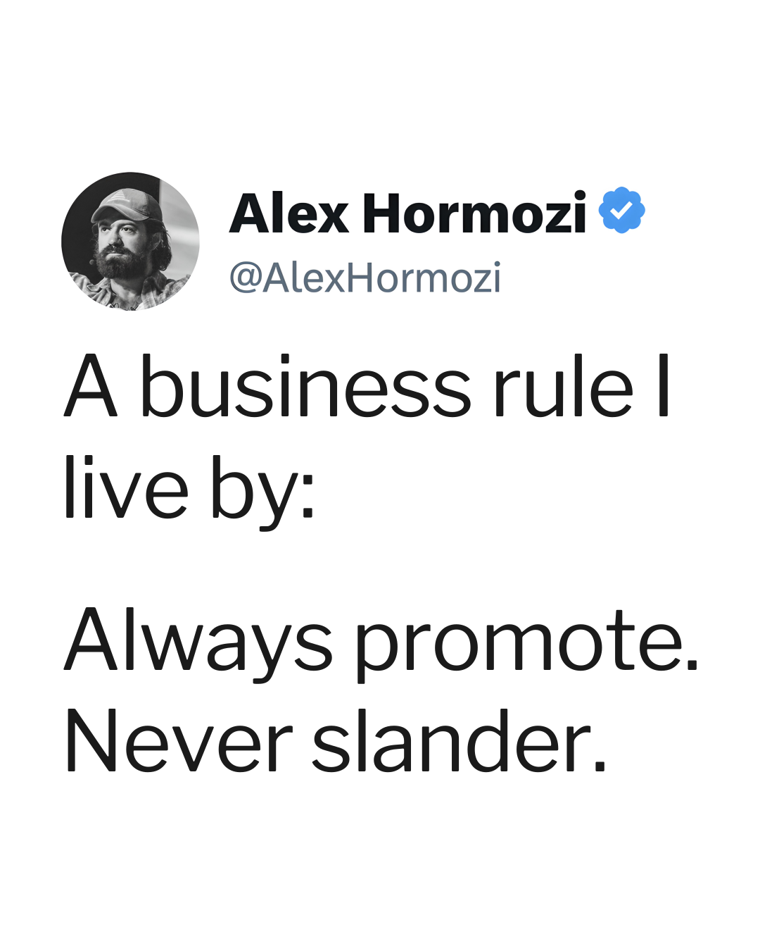 Alex Hormozi Facebook ad