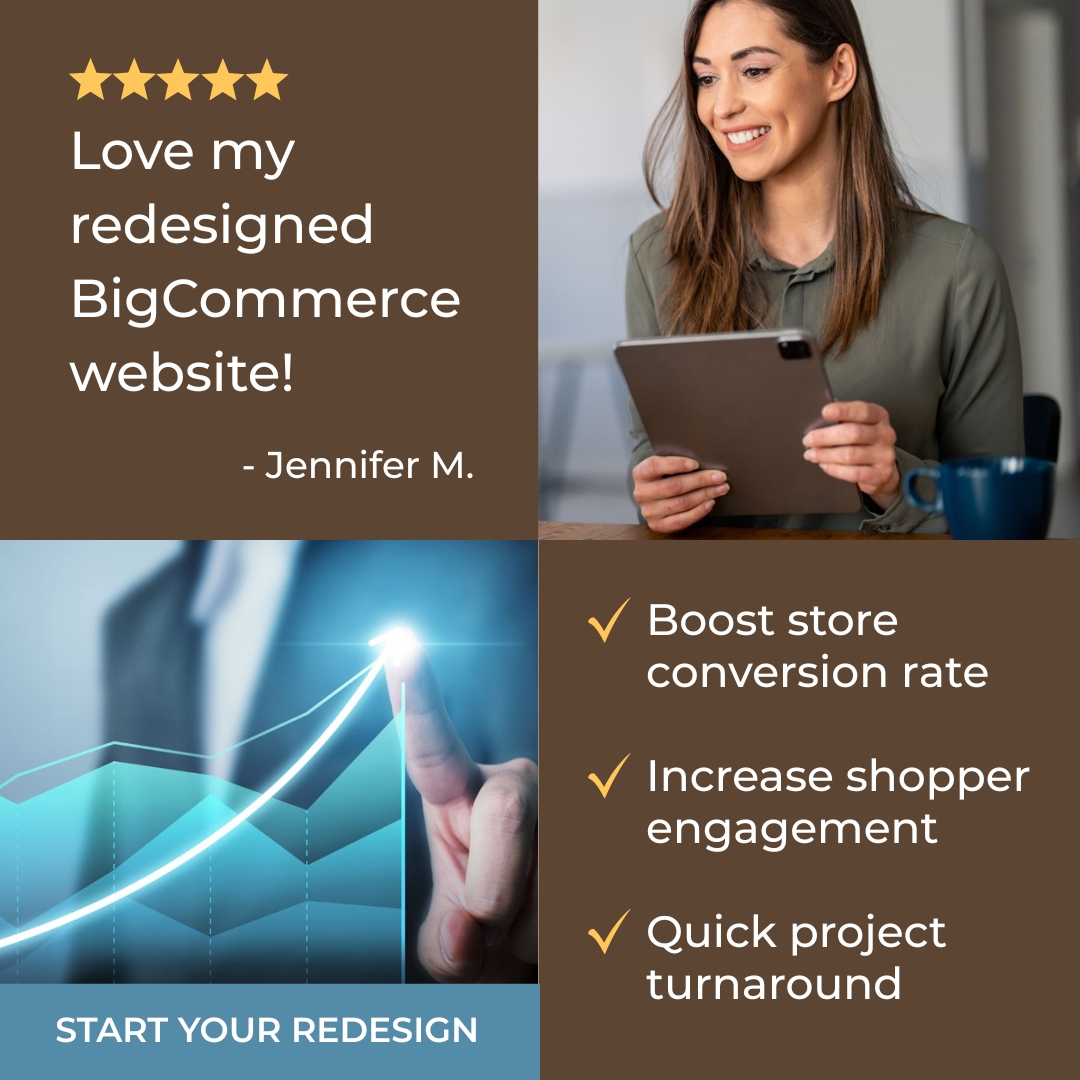 Duck Soup E-Commerce Facebook ad: Redesign Your BigCommerce Store for Results