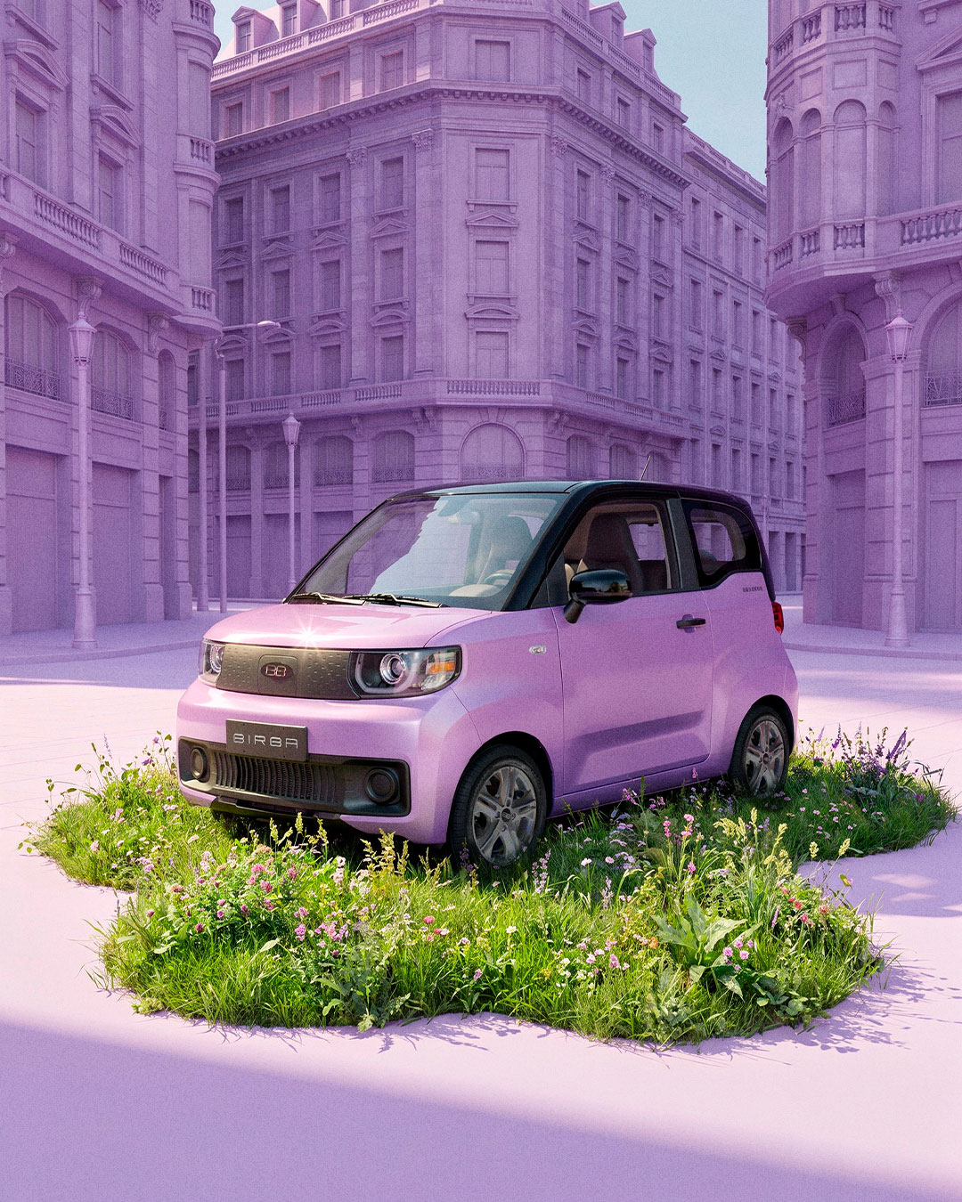 Birba Car Facebook ad: C'è un nuovo profumo in città.