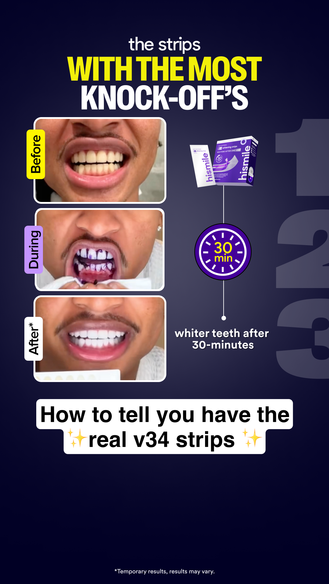 Hismile Facebook ad